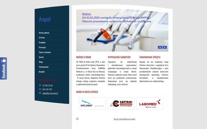 Screenshot of an-pol.com.pl