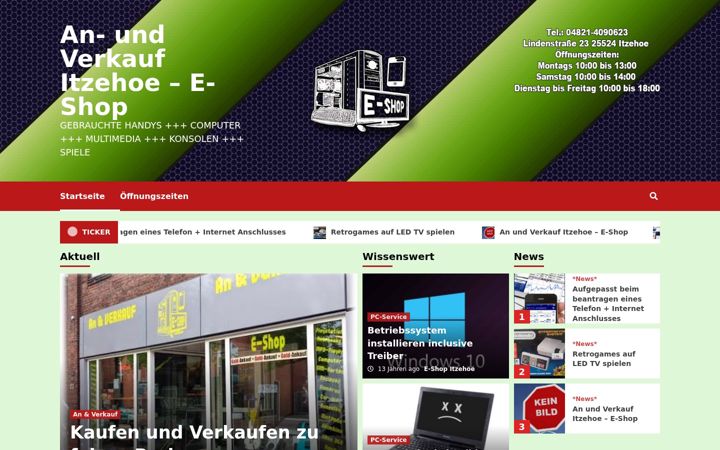 Screenshot του an-und-verkauf-itzehoe.de