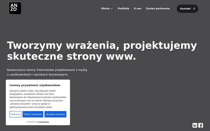 Screenshot of an-zo.com