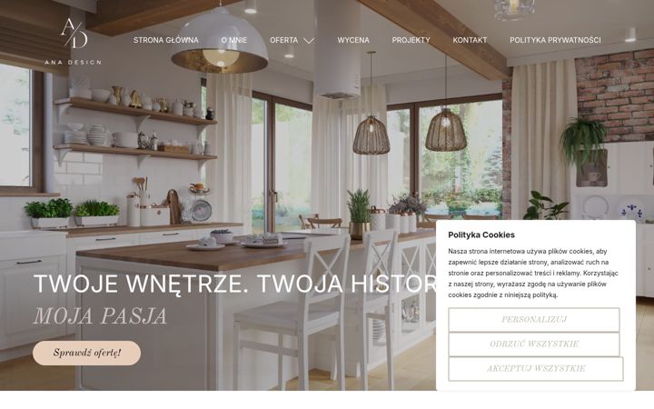 Screenshot ta' ana-design.pl
