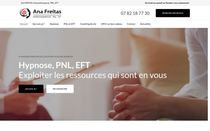 Screenshot of ana-freitas.fr