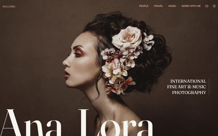 Screenshot of ana-lora.art