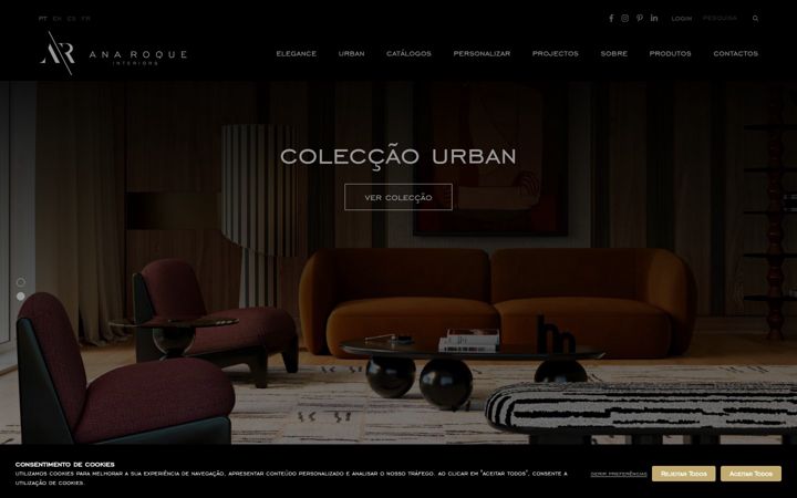 Screenshot of ana-roque.com