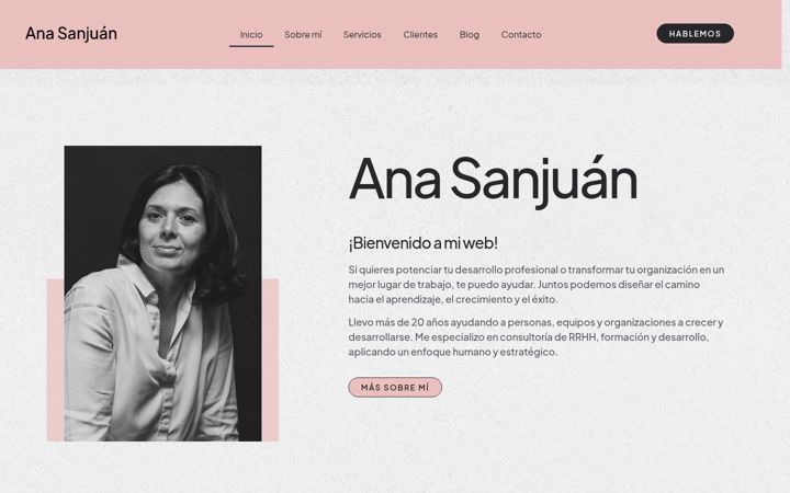 Capture d'écran de ana-sanjuan.com
