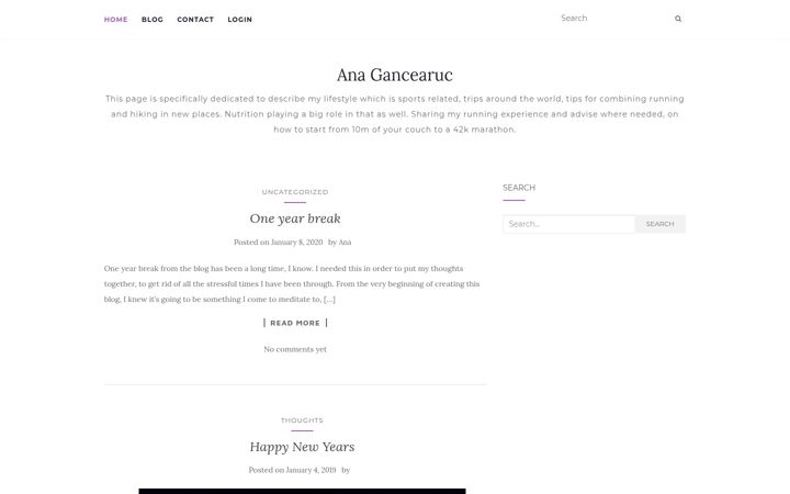 Screenshot of ana.today