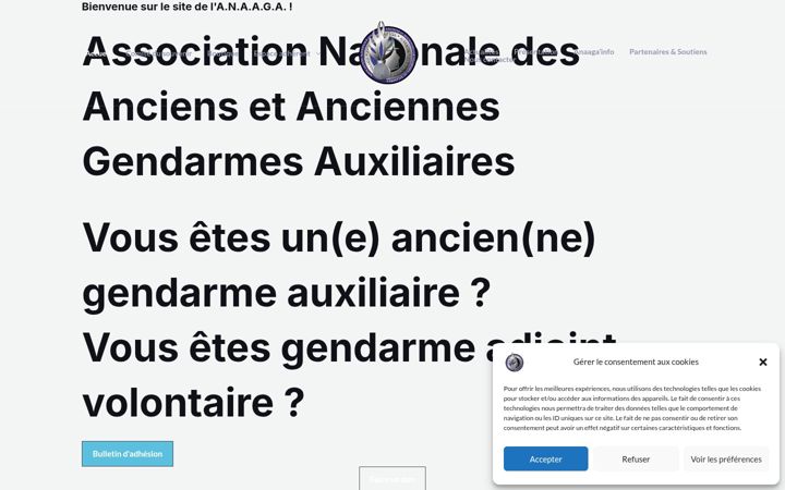Screenshot of anaaga.eu
