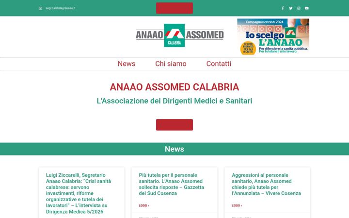 Skärmbild av anaaocalabria.it