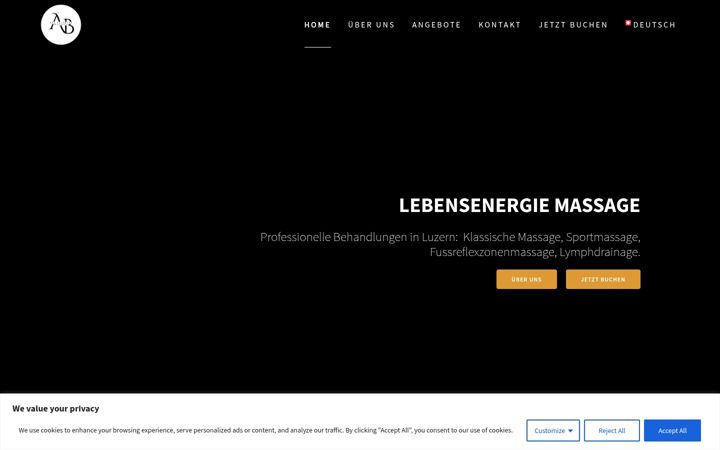 Ekrano kopija anabachmann-massage.ch
