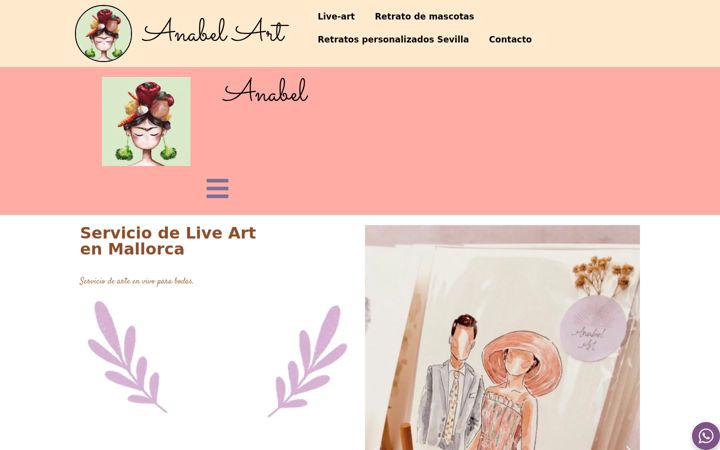 Screenshot of anabelart.es