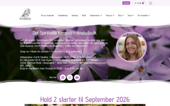 Screenshot of anabella.dk