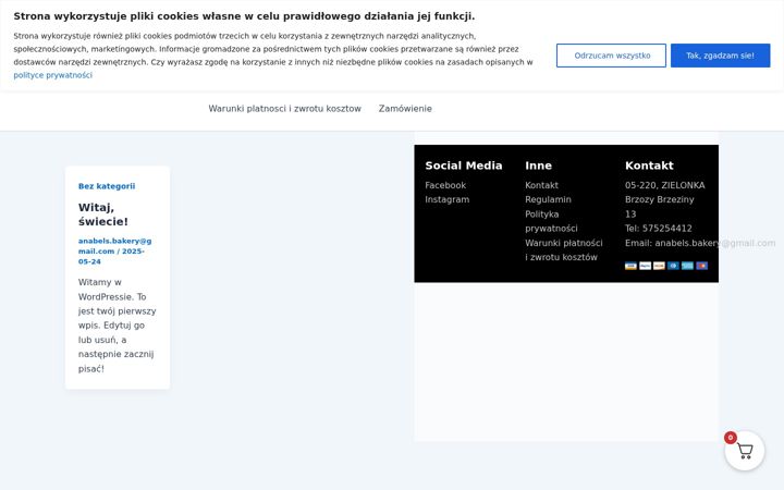 Screenshot ta' anabels.com.pl