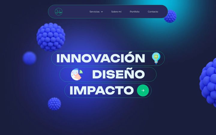 Screenshot of anablazquez.es