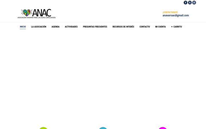 Screenshot of anac-navarra.com