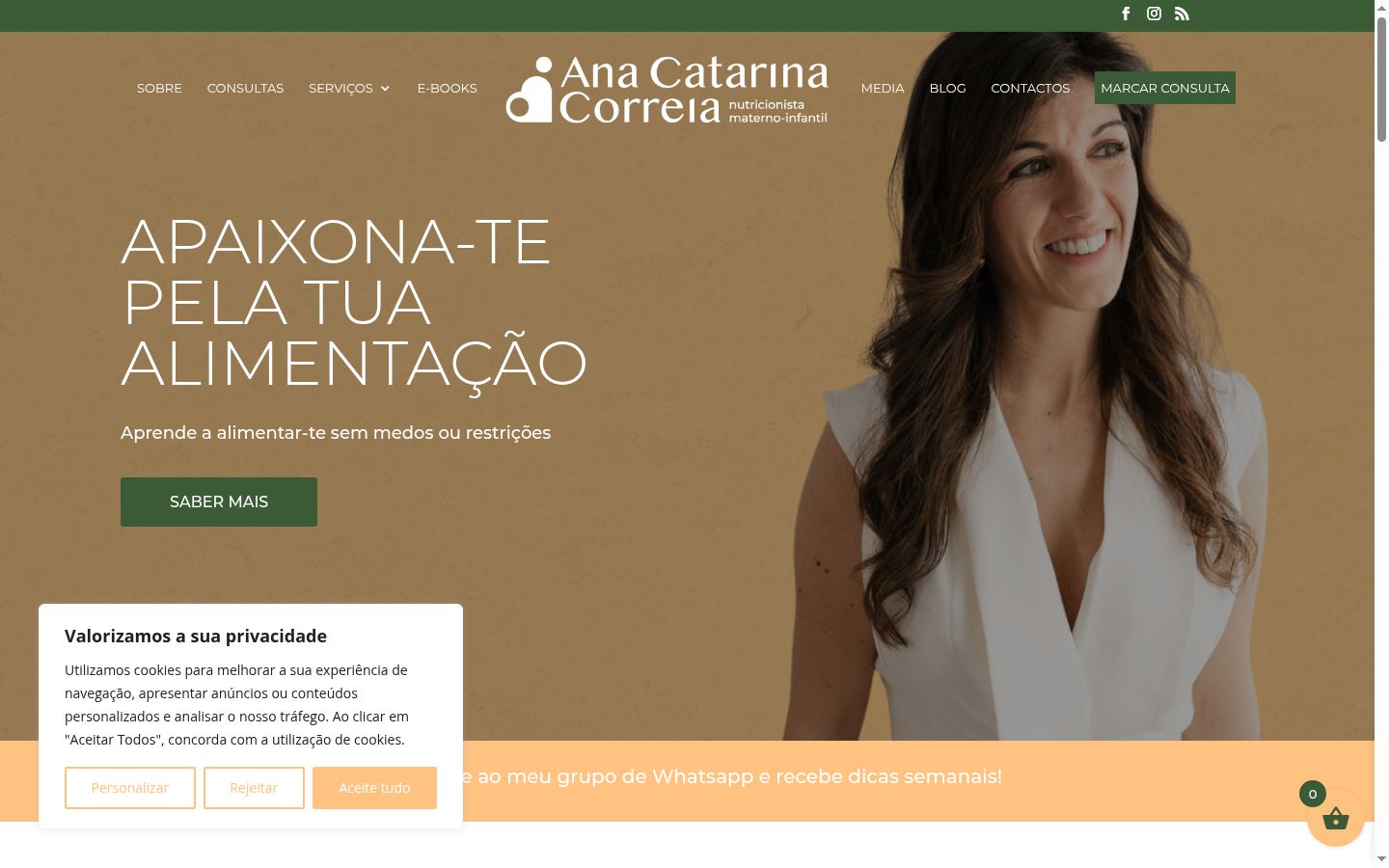 Sutikimo reklamjuostės, rodytos prieš bet kokią sąveiką, ekrano kopija