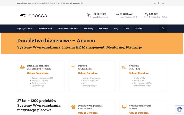 Screenshot ta' anacco.pl