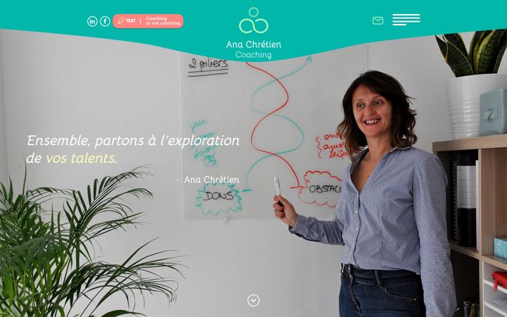 Screenshot of anachretien.fr