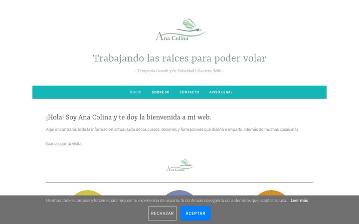 Screenshot of anacolina.com