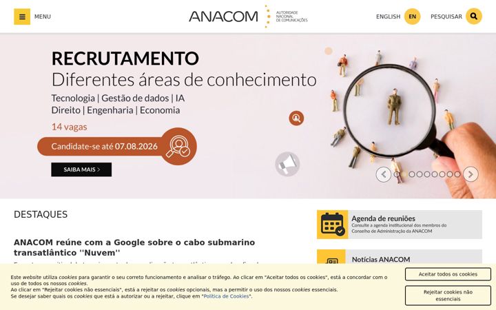 Screenshot of anacom.pt