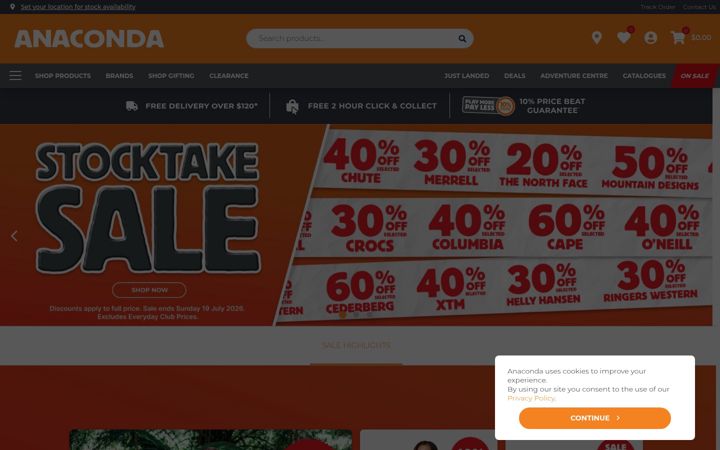 anacondastores.com