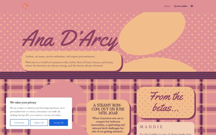 Screenshot of anadarcy.com