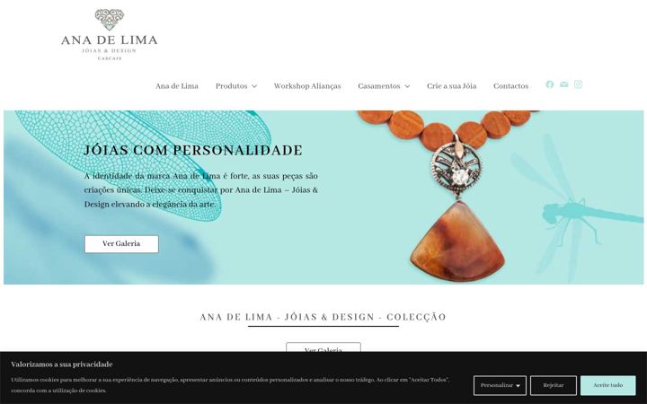 Screenshot di anadelima.pt