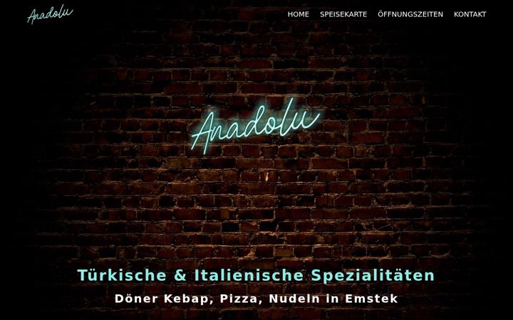 Screenshot of anadolu-emstek.de