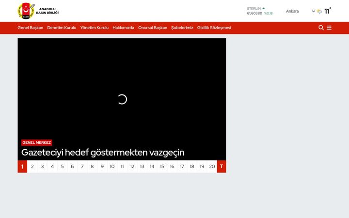 Screenshot of anadolubasinbirligi.com