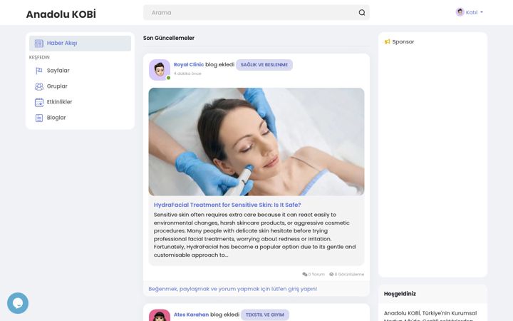 Screenshot of anadolukobi.web.tr