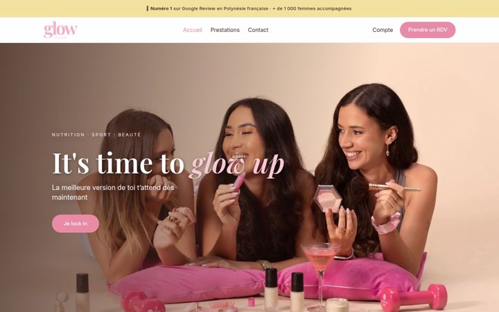 Screenshot of anaellelopezcoaching.com