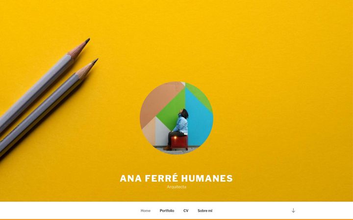 Screenshot of anaferrehumanes.me