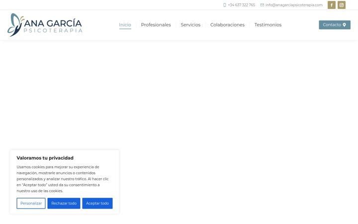 Screenshot of anagarciapsicoterapia.com