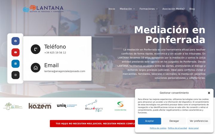 Screenshot of anagonzalezposado.com