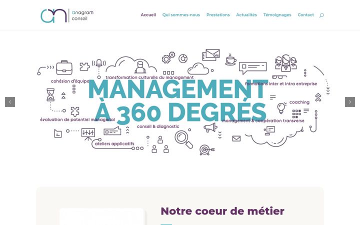 Screenshot of anagram-conseil.com