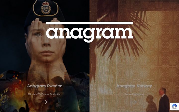 Screenshot of anagram.se