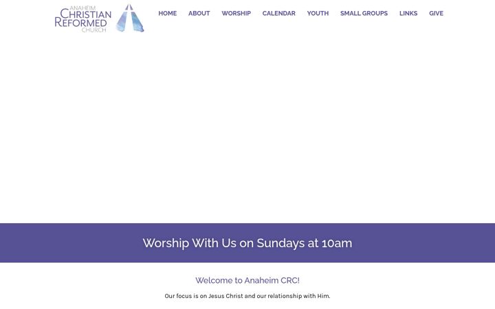 Captura de pantalla de anaheimcrc.org