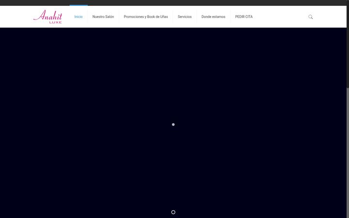 Screenshot of anahitluxe.com