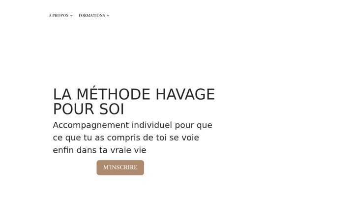 Screenshot of anais-havage.fr
