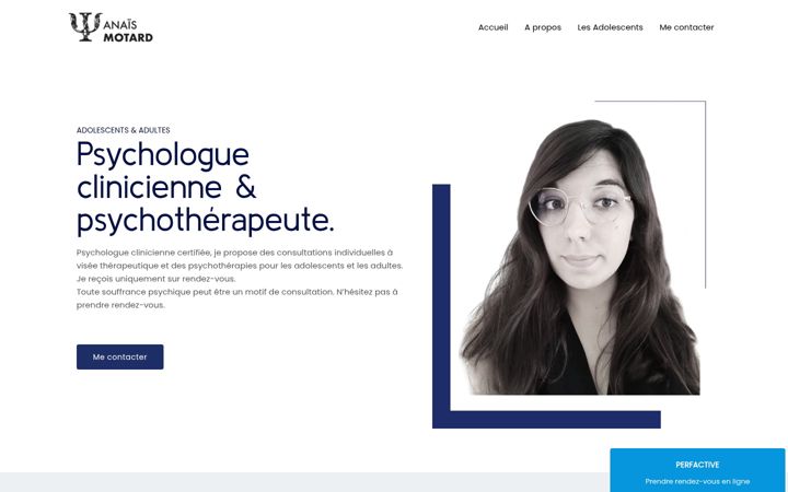 Screenshot of anais-motard-psychologue.fr