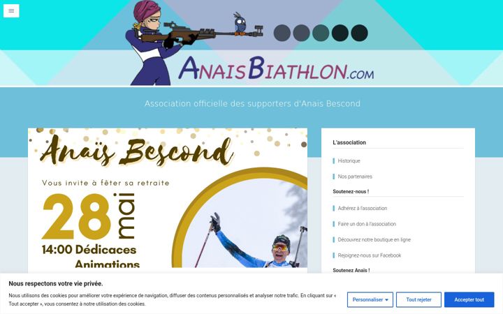 Screenshot of anaisbiathlon.com