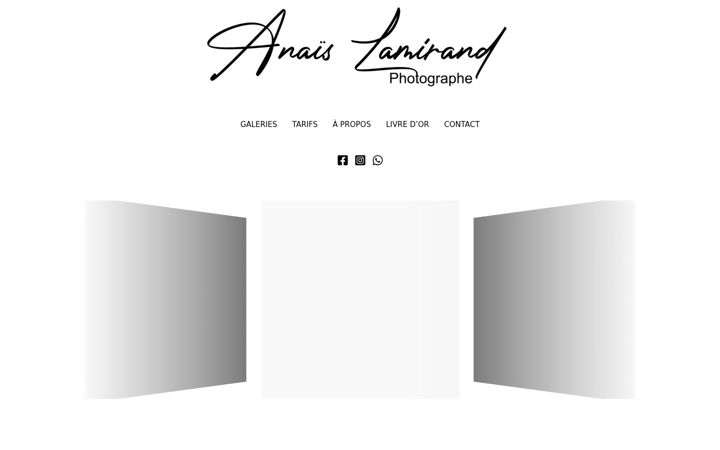 Screenshot di anaislamirand.fr