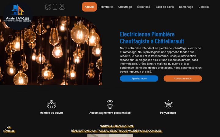 Screenshot di anaislaygue.fr
