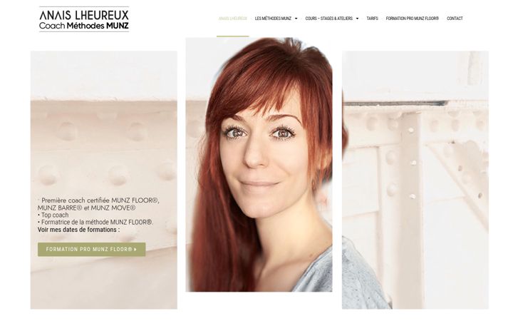 Screenshot of anaislheureux.com