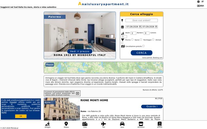 Skärmbild av anaisluxuryapartment.it