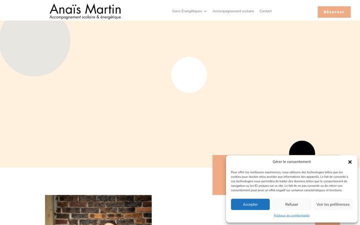 Screenshot di anaismartin.fr