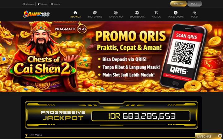 Screenshot of anak188.com