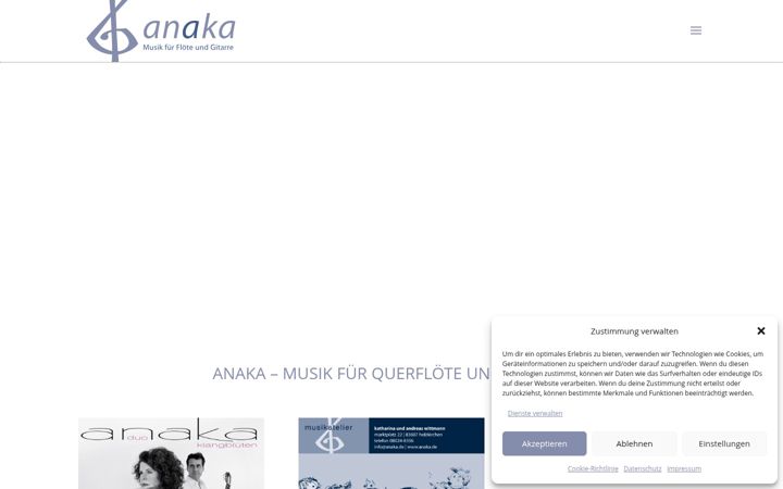 Screenshot of anaka.de
