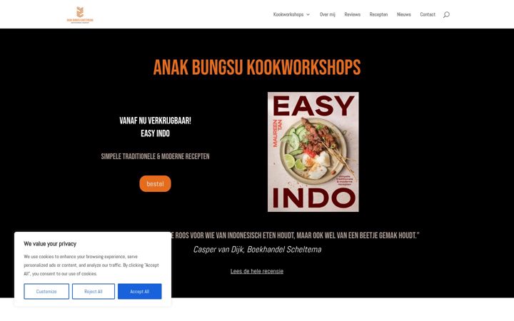 Screenshot of anakbungsukookworkshops.nl