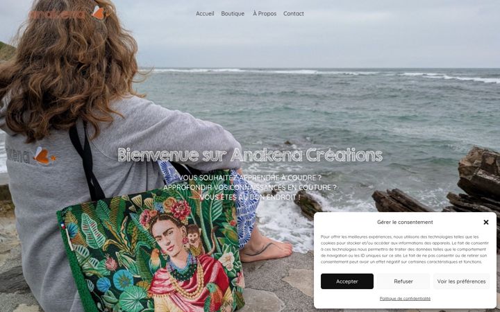 Screenshot of anakena-k.fr
