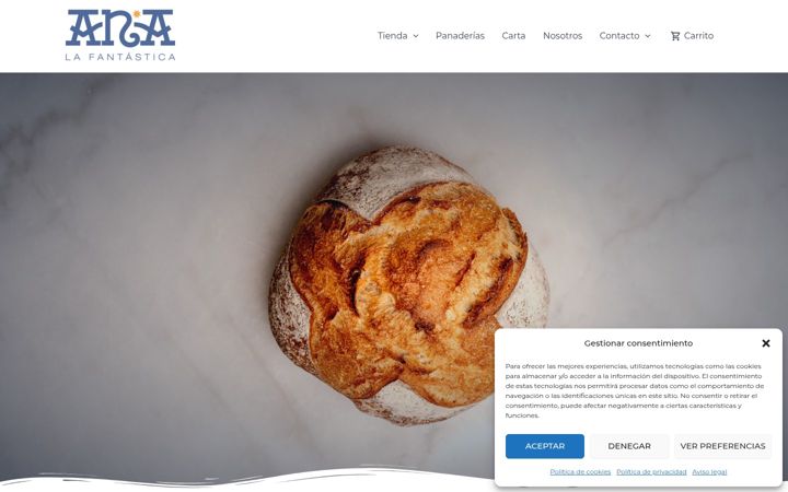 Screenshot of analafantastica.com
