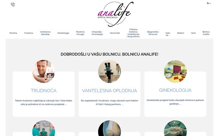 Screenshot of analife.rs